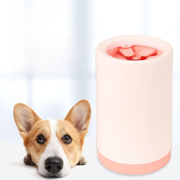 Pet dog and cat foot-washing cups