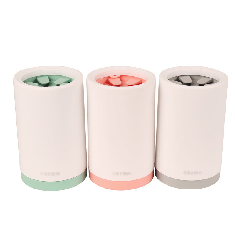 Pet dog and cat foot-washing cups